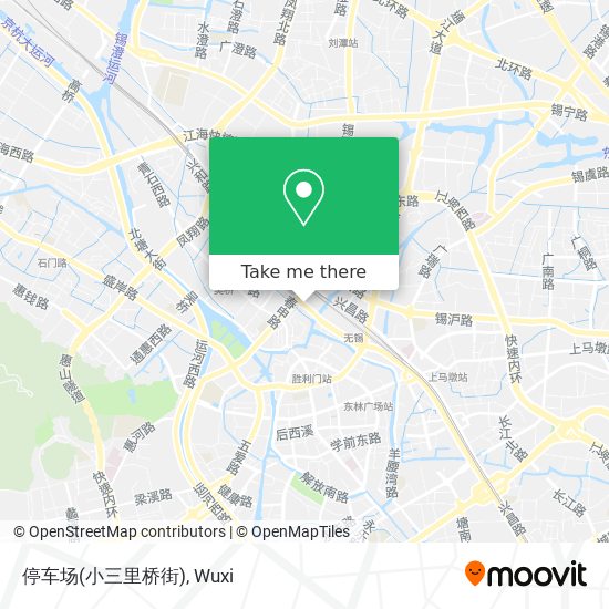 停车场(小三里桥街) map