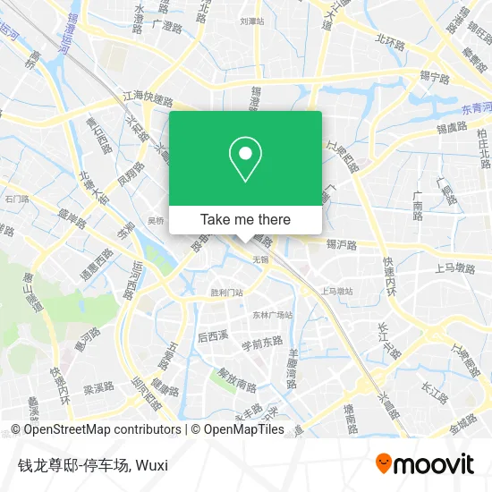 钱龙尊邸-停车场 map