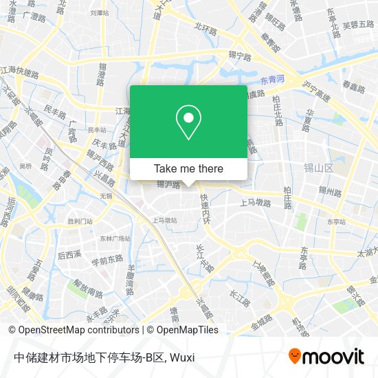 中储建材市场地下停车场-B区 map