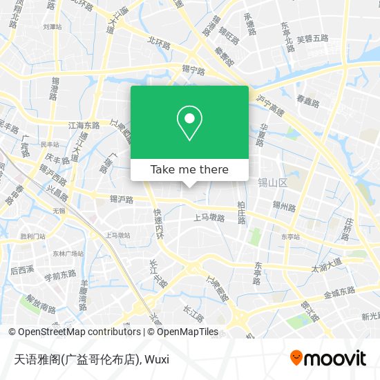 天语雅阁(广益哥伦布店) map