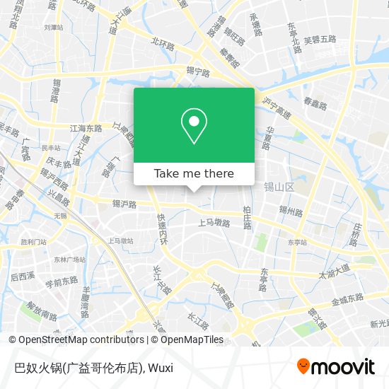 巴奴火锅(广益哥伦布店) map