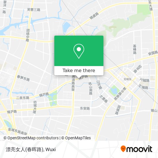 漂亮女人(春晖路) map