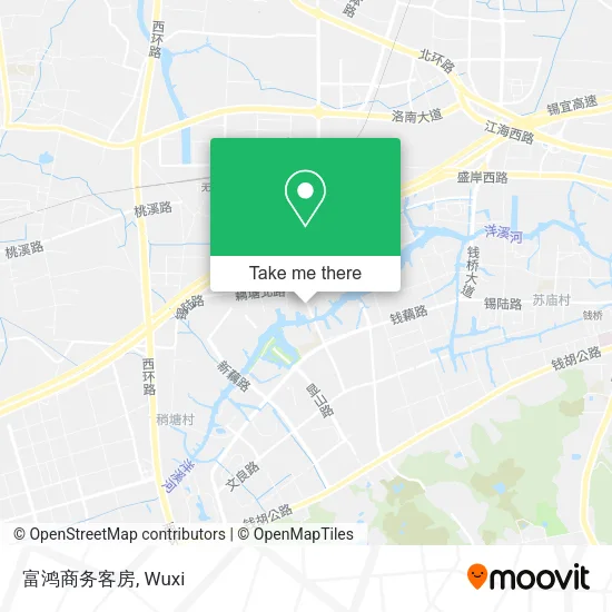 富鸿商务客房 map
