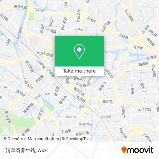 清草湾养生馆 map