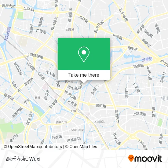 融禾花苑 map