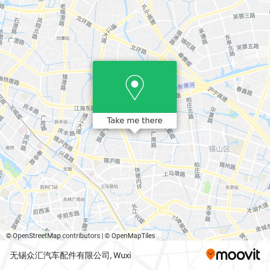 无锡众汇汽车配件有限公司 map