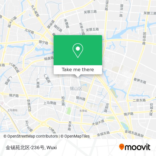 金锡苑北区-236号 map