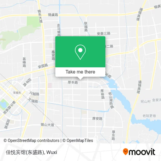 佳悦宾馆(东盛路) map