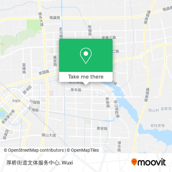 厚桥街道文体服务中心 map