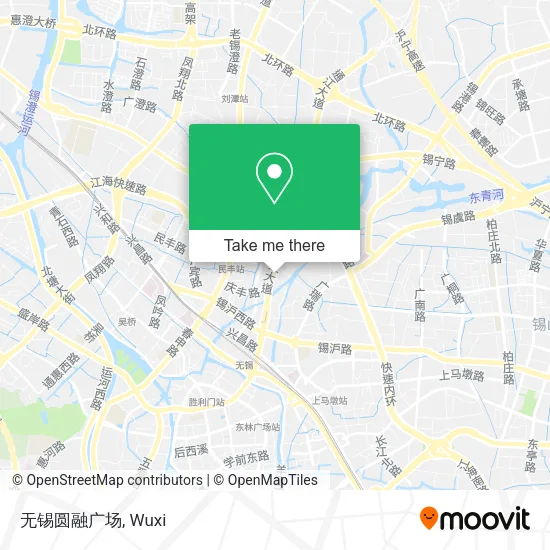 无锡圆融广场 map