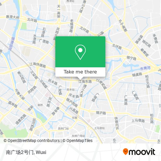 南广场2号门 map