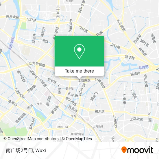 南广场2号门 map