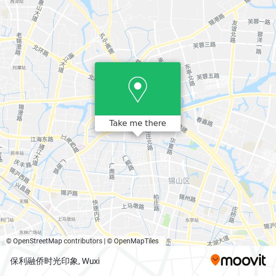 保利融侨时光印象 map