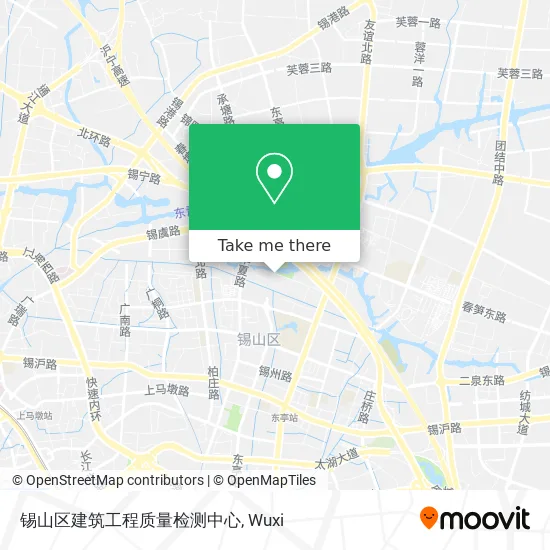 锡山区建筑工程质量检测中心 map