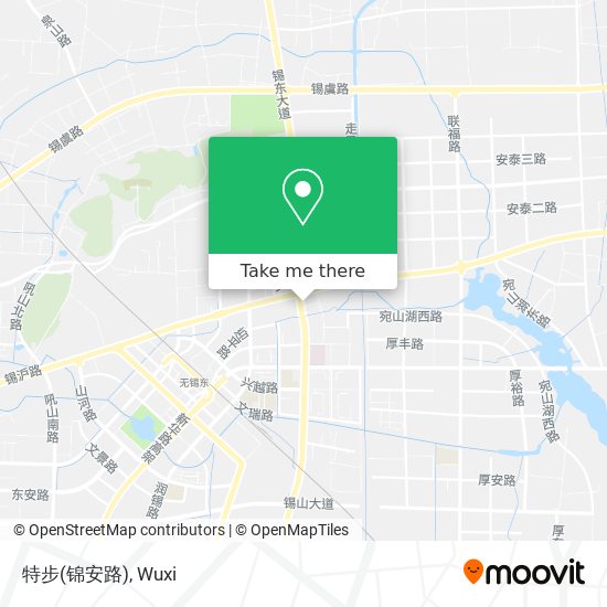 特步(锦安路) map