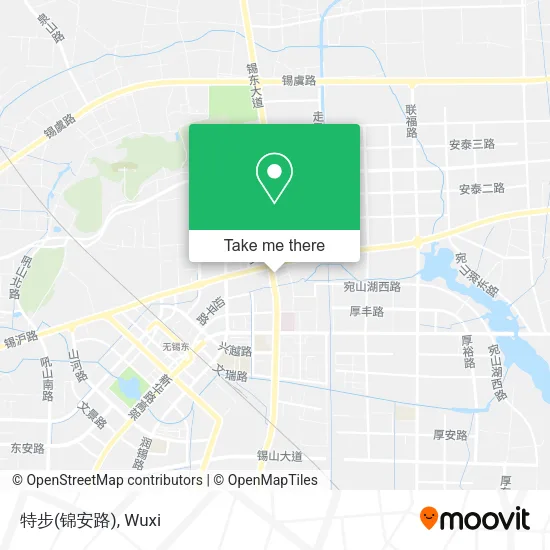 特步(锦安路) map