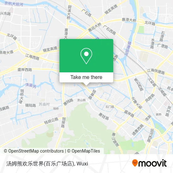 汤姆熊欢乐世界(百乐广场店) map