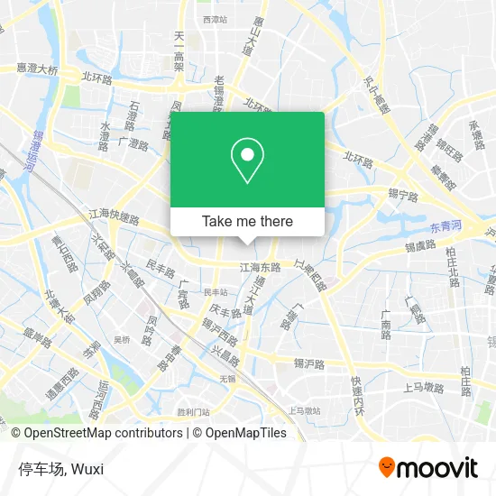 停车场 map