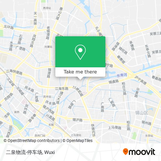 二泉物流-停车场 map