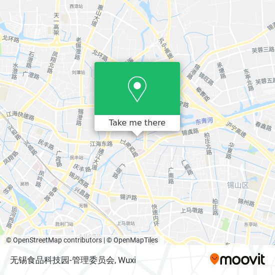 无锡食品科技园-管理委员会 map