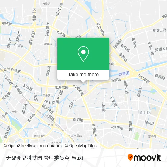 无锡食品科技园-管理委员会 map