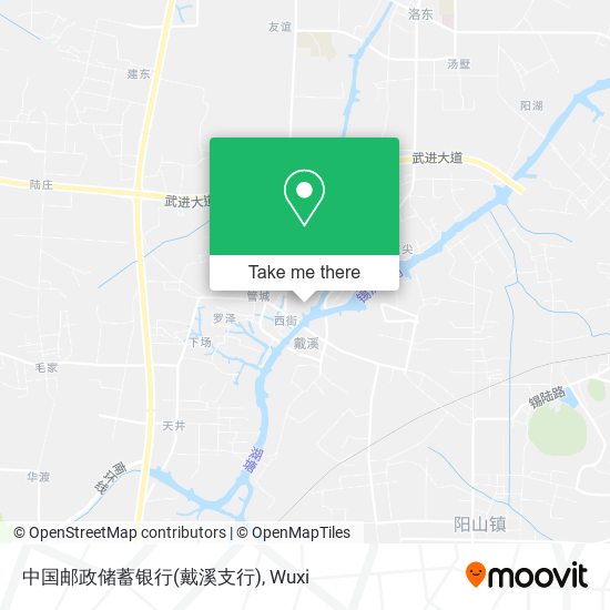 中国邮政储蓄银行(戴溪支行) map