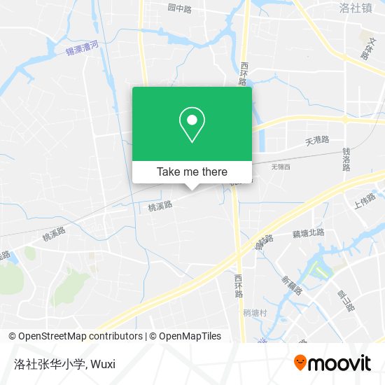 洛社张华小学 map