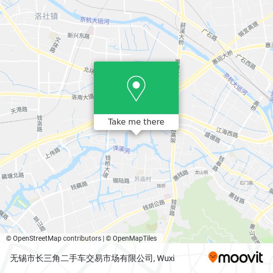 无锡市长三角二手车交易市场有限公司 map