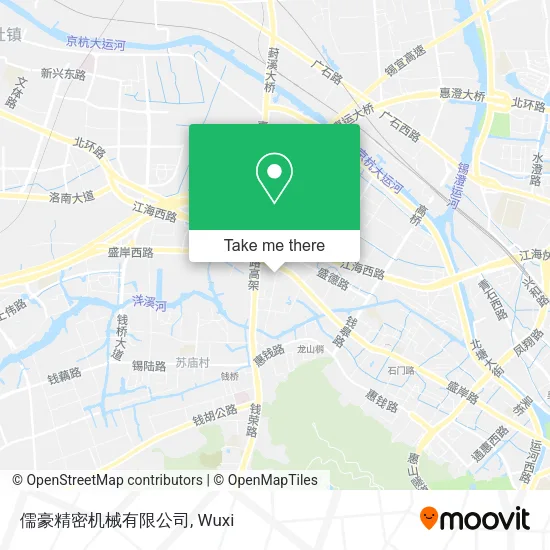 儒豪精密机械有限公司 map