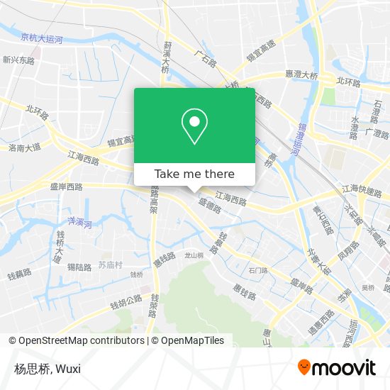 杨思桥 map