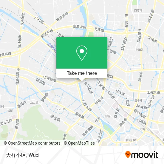 大祥小区 map