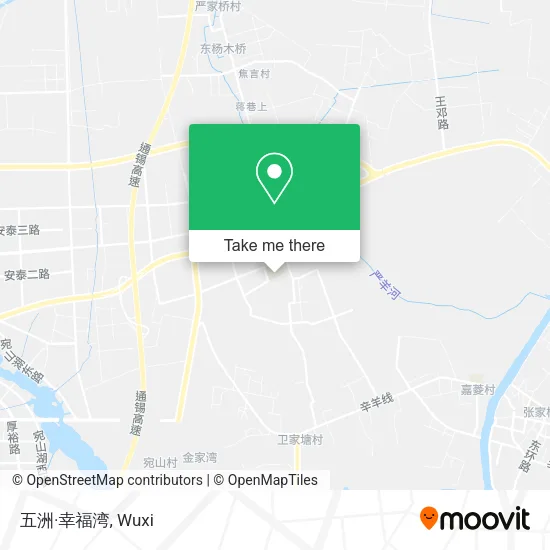 五洲·幸福湾 map