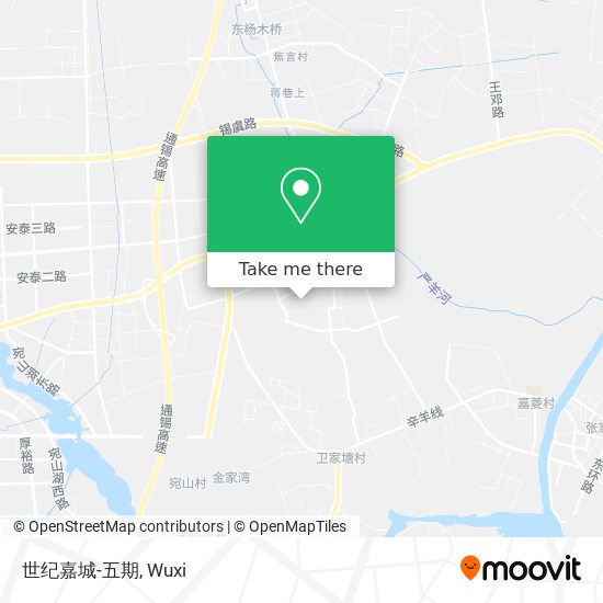 世纪嘉城-五期 map
