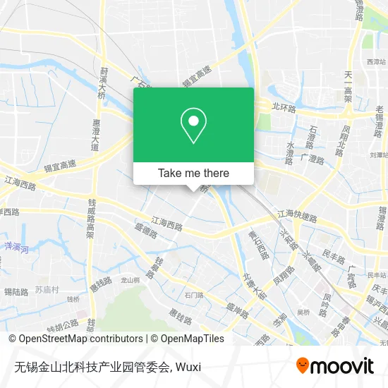 无锡金山北科技产业园管委会 map