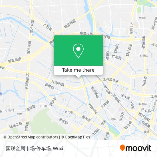 国联金属市场-停车场 map