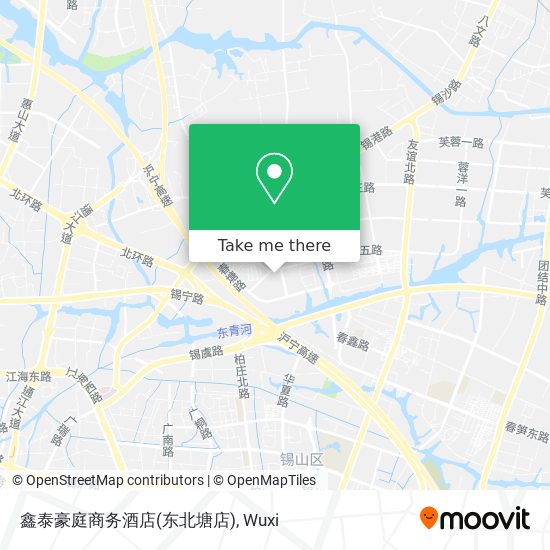 鑫泰豪庭商务酒店(东北塘店) map