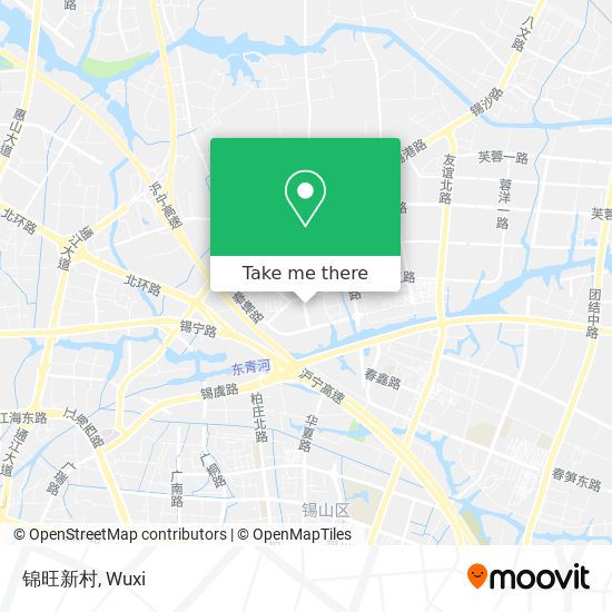 锦旺新村 map