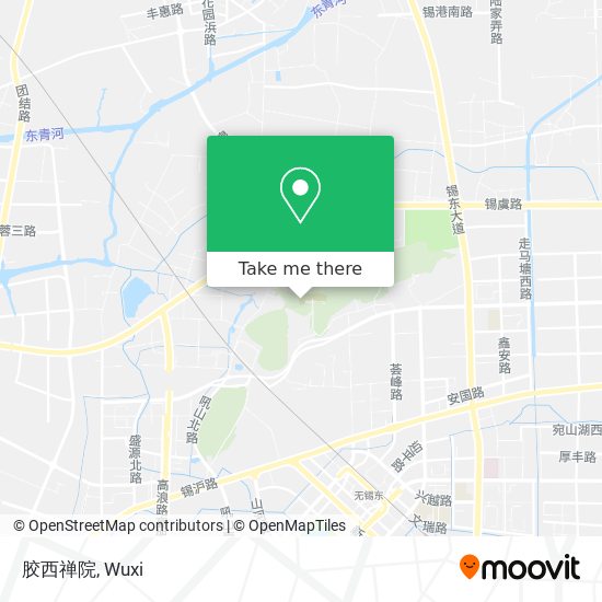 胶西禅院 map
