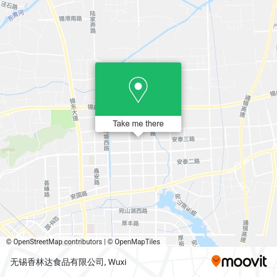 无锡香林达食品有限公司 map