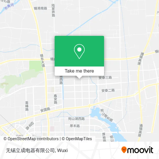 无锡立成电器有限公司 map