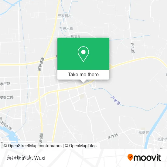 康娟烟酒店 map
