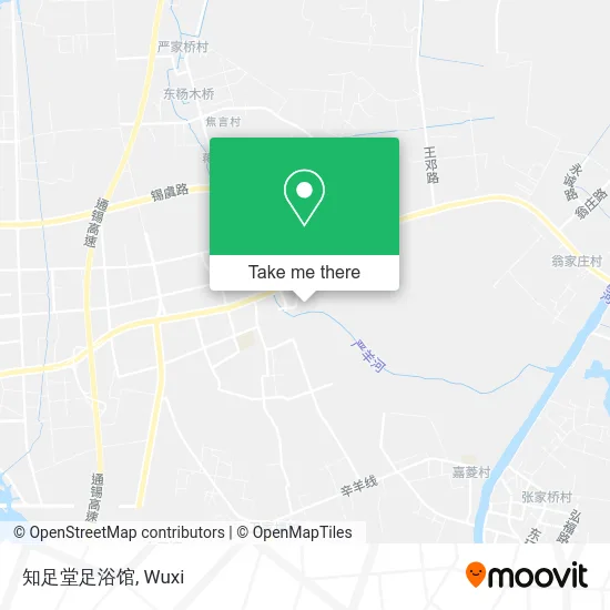 知足堂足浴馆 map