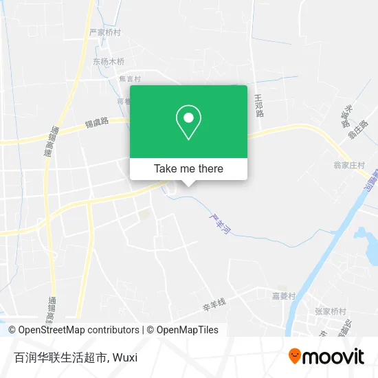 百润华联生活超市 map