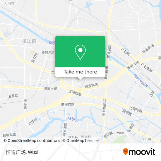 恒通广场 map