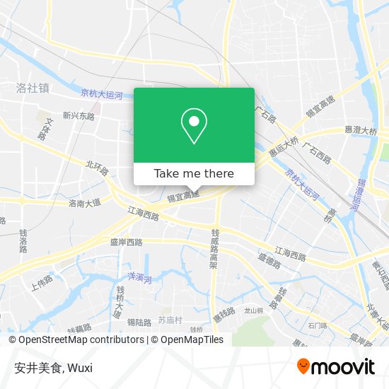 安井美食 map