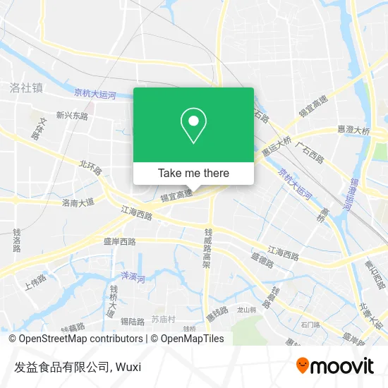 发益食品有限公司 map
