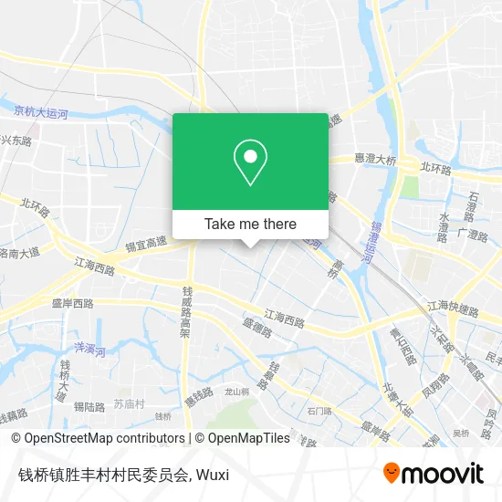 钱桥镇胜丰村村民委员会 map