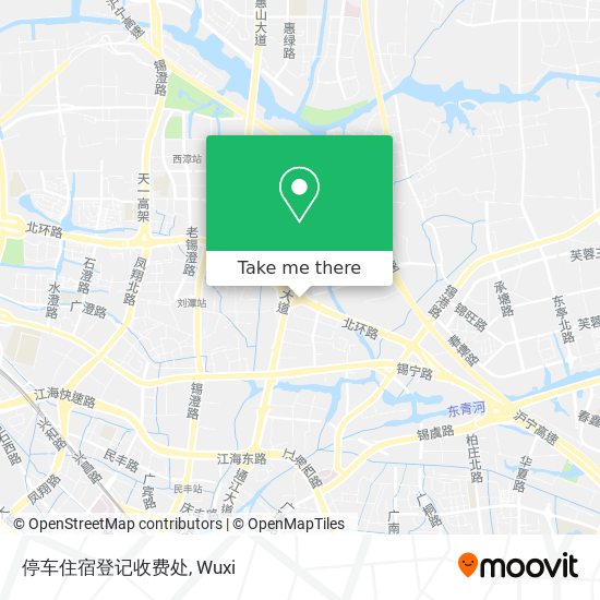 停车住宿登记收费处 map
