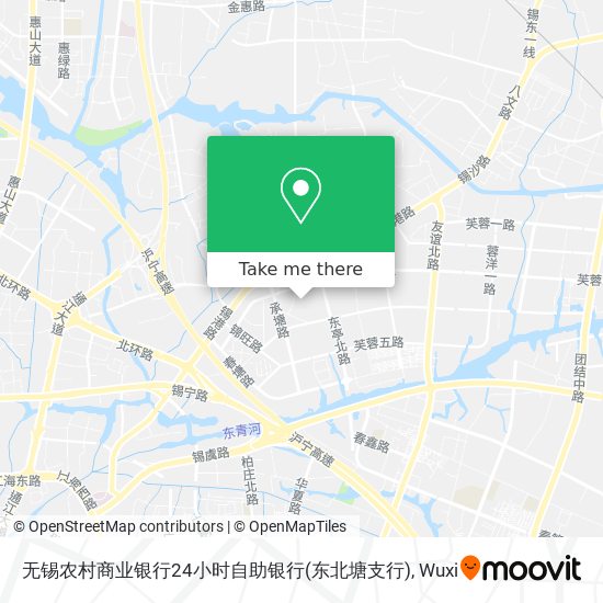 无锡农村商业银行24小时自助银行(东北塘支行) map