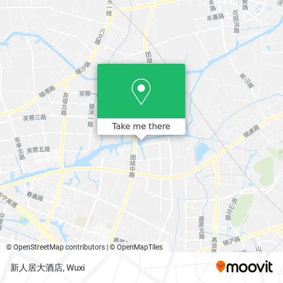 新人居大酒店 map